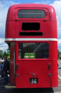 Mrs Physics has been likened to the back end of a bus, personally she things you can't beat a routemaster for design.